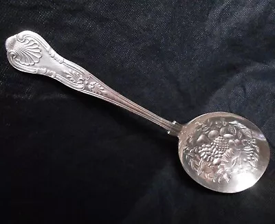 Sheffield England Silver Plated Serving Spoon EPNS-A1 Size 8.75  • $10