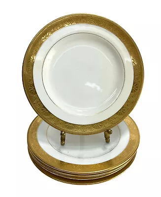 5 Minton England For Tiffany & Co. Porcelain Bread & Butter Plates Circa 1900  • $72.25