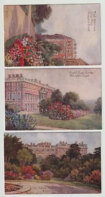 Three Robert Hughes Art Postcards Hampton Court London • £1.99