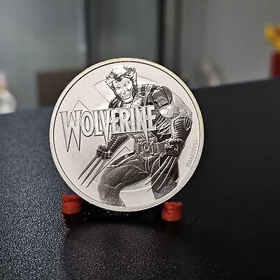 2021 Tuvalu Marvel Comics Wolverine 1 Oz .999 Silver Bullion Coin 50000 Minted • $39.95