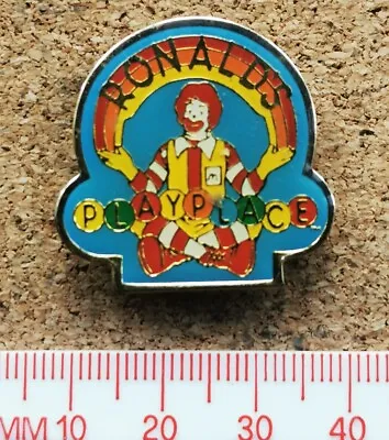 Mcdonalds Metal Pin Badge - RONALD PLAYPLACE • £5