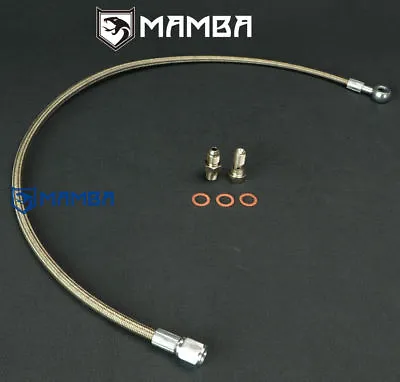MAMBA MAZDA MIATA MX-5 B6-ZE W/ Greddy TD04HL-15G Turbo Oil Feed Line Kit • $71.50
