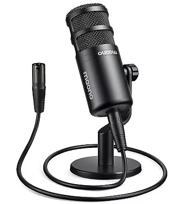 XLR Podcast Microphone Cardioid Studio Dynamic Mic For Vocal Recording Stre... • $55.30