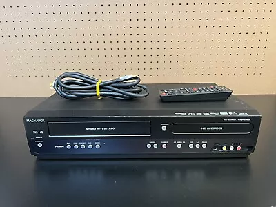 Magnavox ZV427MG9 DVD Recorder VCR 4 Head Hi-Fi HDMI W/ Remote - TESTED • $180