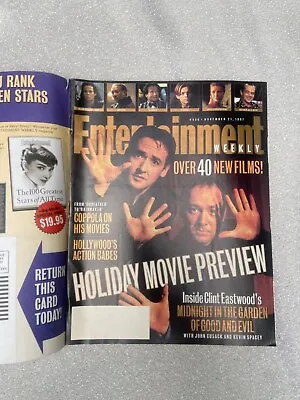 Holiday Movie Preview - Entertainment Weekly Magazine 1997 JOHN CUSACK KEVIN • $12