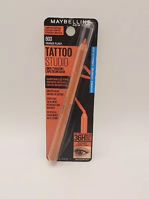 Maybelline Tattoo Studio Limited Edition Waterproof Liner #803 Orange Flash • $5.99