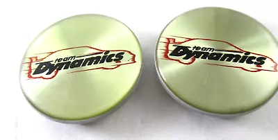 TEAM DYNAMICS  2  Face 1 3/4  WHEEL CENTER CAPS*  #354K51-1   (for 2 Caps) • $38.21