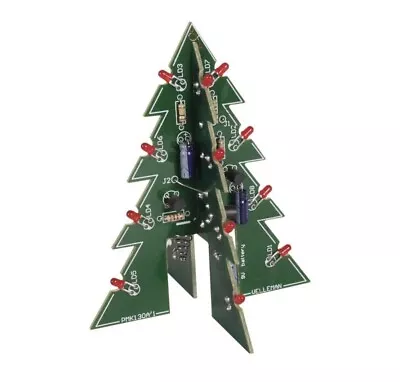 Kit Shaft Of Christmas Electronic 16 Flashing LED 3D 9-12V Dc • $79.99