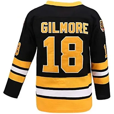 Men's #18 Happy Gilmore 1996 Movie Adam Sandler Ice Hockey Jersey All Stitched • $32.99