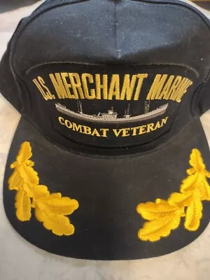 U.S. Merchant Marine Combat Veteran Adjustable Hat  • $3