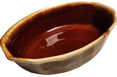 MCCOY Brown Drip Oven Proof 7071 USA MADE Casserole Baking Dish Ceramic Vintage  • $17.33