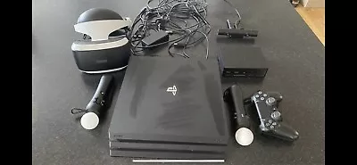 $205.50 • Buy Sony PlayStation 4 Pro 1TB Console PSVR Move Controller Bundle
