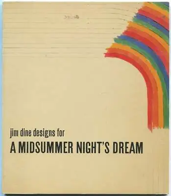 Jim Dine Designs For A Midsummer Night's Dream / 1st Edition 1968 • $20