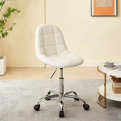 Office Chairs Home Desk Swivel Task Seat Leather Rolling Accent Vanity Chair • $69.59