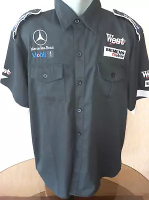 West McLaren Mercedes F1 Team Casual Shirt (Size 2XL) Damage • $39