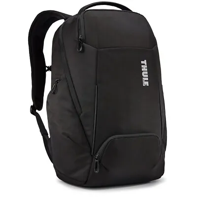 Thule Accent Black Travel Bag 28L Outdoor Backpack W/ Laptop/Tablet Compartment • $214