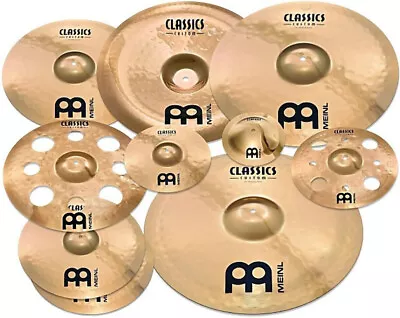 Meinl Classics Custom Triple Bonus Pack Cymbal Box Set With Free 8  • $1129.99