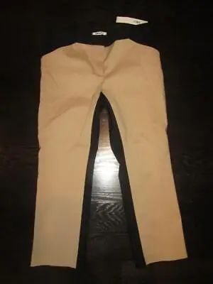 $34.99 • Buy DKNYC DKNY Two Tone Color Block Capri Cropped Stretch Pants Women's Size 10 NEW