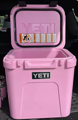 YETI Roadie 24 Cooler- POWER PINK SOLD OUT !! LIMITED EDITION NWT Beautiful 🌸 • $339.99