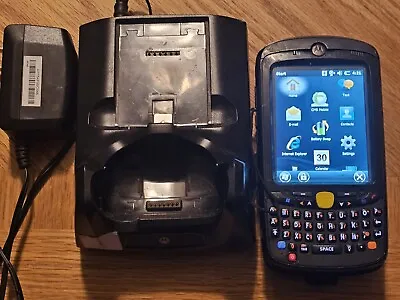 Motorola MC55AO Wireless Handheld Barcode Scanner W/ Battery Chaging Base • $15