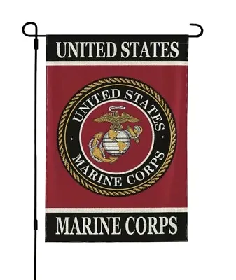 US Marine Corps Garden Flag Military Semper Fi USMC Armed Forces Banner/ Flag • $9.99