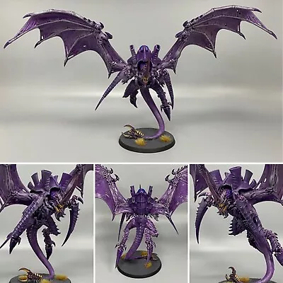 £49.95 • Buy Tyranids Flyrant Winged Hive Tyrant Painted Warhammer 40,000 40k Kill Team