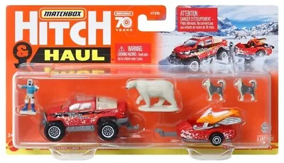 Matchbox 2023 Hitch & Haul Arctic Explorer Play Set 1:64 Die-cast Car Toys • $9.99