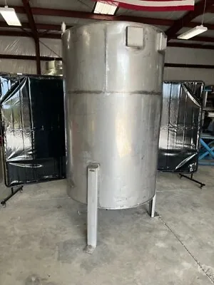 500 Gallon 316 Stainless Steel Open Top Mix Tank W CIP Ring • $4200