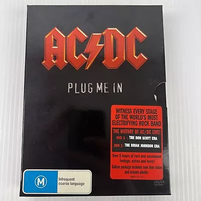 ACDC Plug Me In (2x DVD 2007) - No Region - Complete • $29.99