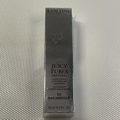 Lancôme Juicy Tubes Gloss Shiny 03 Dreamsicle 15ml 0.5fl. Oz. Hydrate  • £19.99