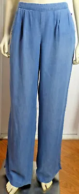 SALE!!! MERONA Chambray Wide Leg Mid-Rise Relaxed Fit Pant Blue Var. Sizes NWT • $5.99