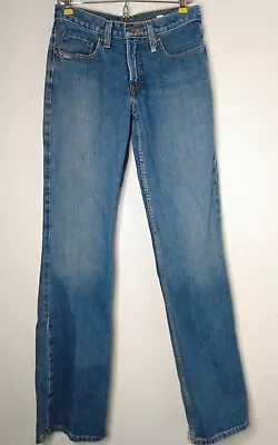 CRUEL GIRL Relaxed Denver Womens 01 Regular Straight Leg Denim Jeans Medium Wash • $16.99