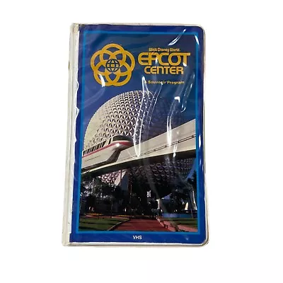 Walt Disney World Epcot Center - A Souvenir Program - VHS Video Rare • $16.93