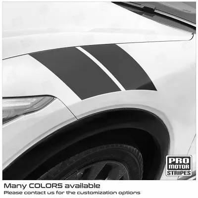 Ford Mustang MACH-E 2021-2024 Fender Hash Marks Decals Stripes (Choose Color) • $49.57