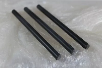 3 Pcs. Of Black G-10 1/4  Rod - Knife Handle Pin Material • $7