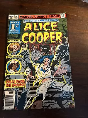 Marvel Premiere #50 Newsstand 1st Alice Cooper Marvel Comics • $40