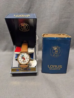 Disney Mickey Watch - Disney X Lorus - Fantasia Sorcerers Apprentice Vintage • $84.99