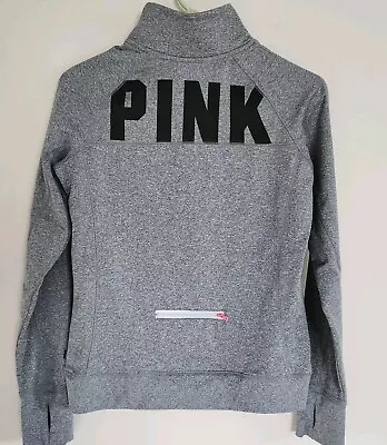 Womens S Victorias Secret  Pink  1/4 Zip Running Pullover Jacket (USED ONCE) • $11