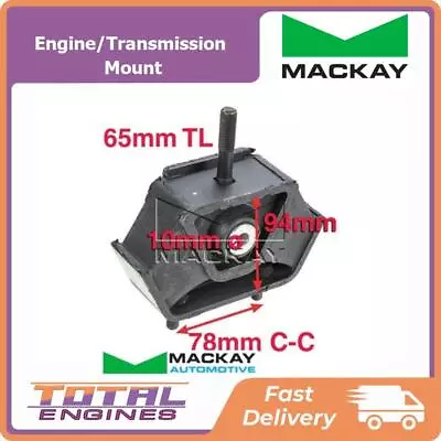 Engine/Transmission Mount Front Fits Ssangyong Musso 2.9L 5Cyl OM 662.910 • $80.09