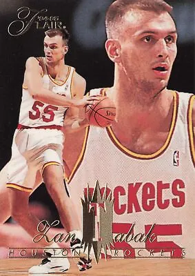 Zan Tabak 1994-95 Flair #231 Houston Rockets RC • $1.75