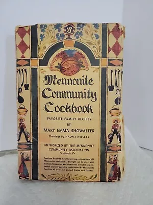 Mennonite Community Cookbook Mary Emma Showalter 1959 • $44.99