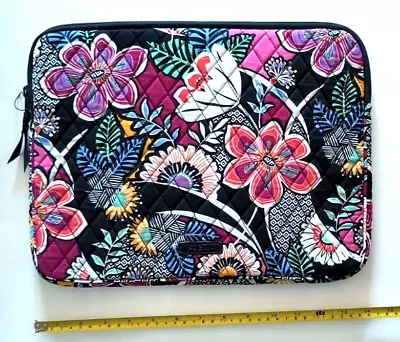 NWT Vera Bradley Laptop Sleeve Back To School Case Cover Bag In Kauai Floral • $28