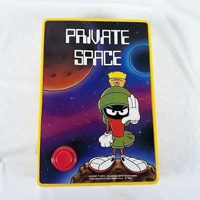 Marvin The Martian Private Space Door Bell Battery Operated Looney Tunes 1994 • $32