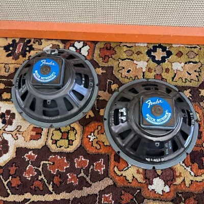 Matched Pair 2x Vintage 1974 CTS Fender 010134 32ohm 10  Speakers Drivers *1970s • $1.23