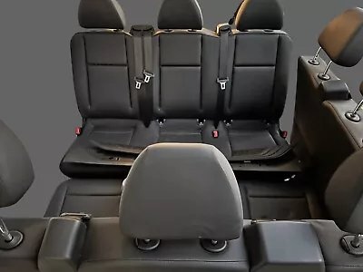 Mercedes Benz Metris Van Black Leather 3-Pass Bench Seat OEM • $699