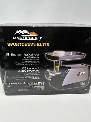 Masterbuilt Sportsman Elite #8 Electric Meat Grinder NEW In Box!! F0 • $99.98