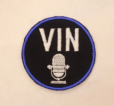 Vin Scully Patch 2.5 Inches Dodgers Embroidered Iron/Sew On Patch High-Quality • $5.01