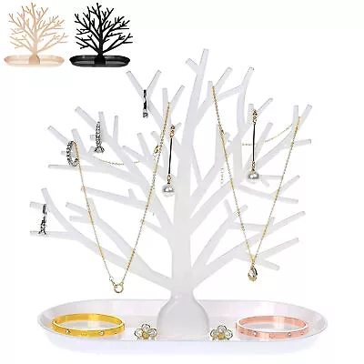 1 Jewelry Tree Stand Holder Organizer Display Earrings Bracelets Necklace Rings • $7.70