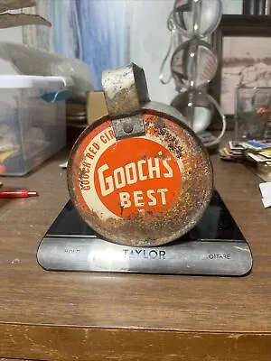 Vintage Gooch’s Best Gooch Red Circle Advertising Feed Scoop • $13.92