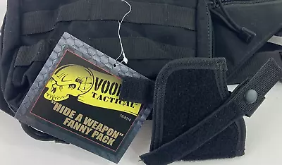 Voodoo Tactical Discrete Fanny Pack Hide A Weapon Fannie Pack Black Military • $29.99